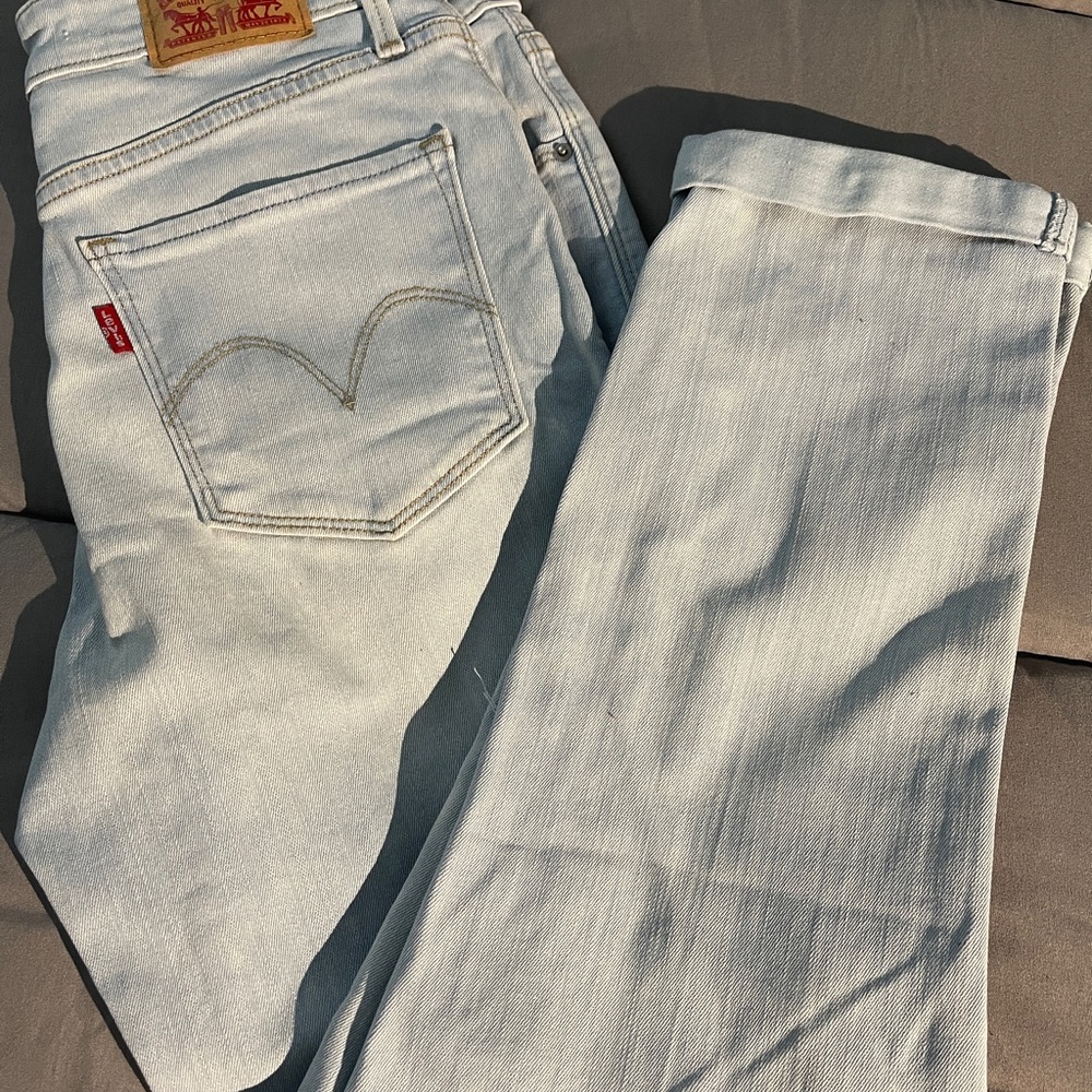 Levi’s crop denim - low rise